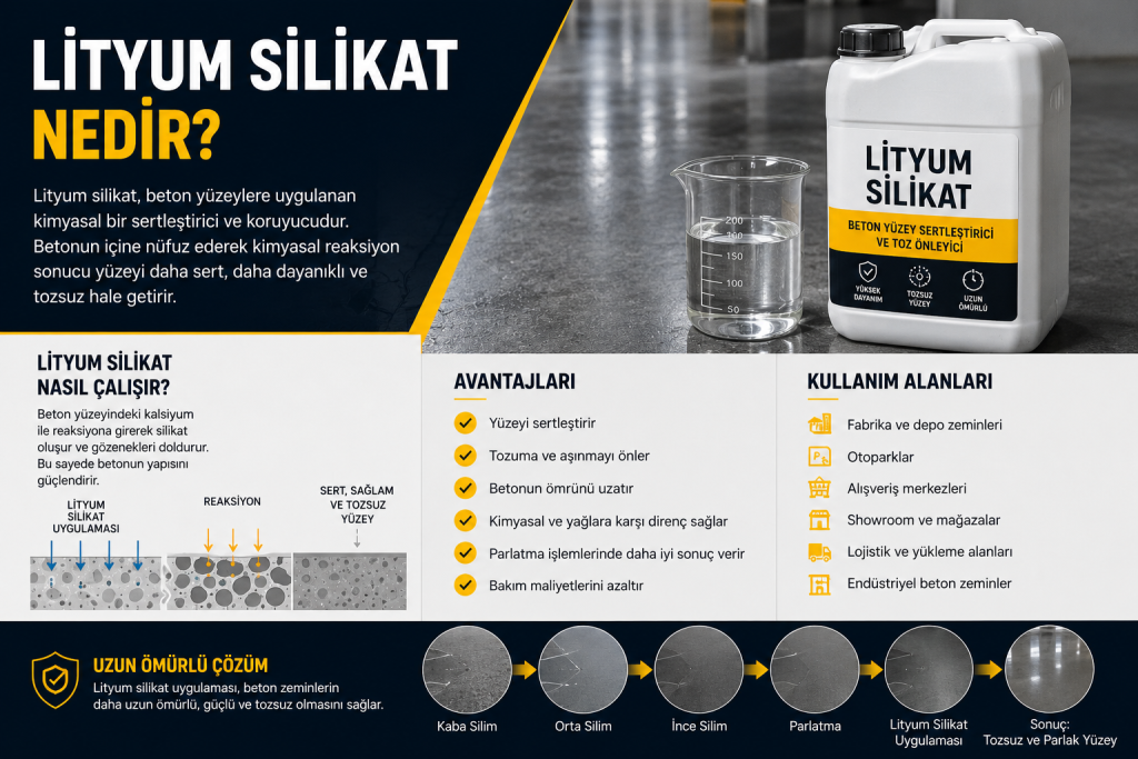 Lityum Slikat Nedir ?