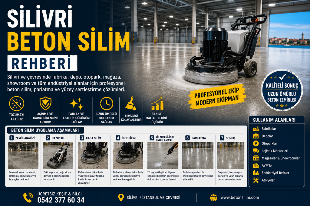 Silivri beton silim rehberi