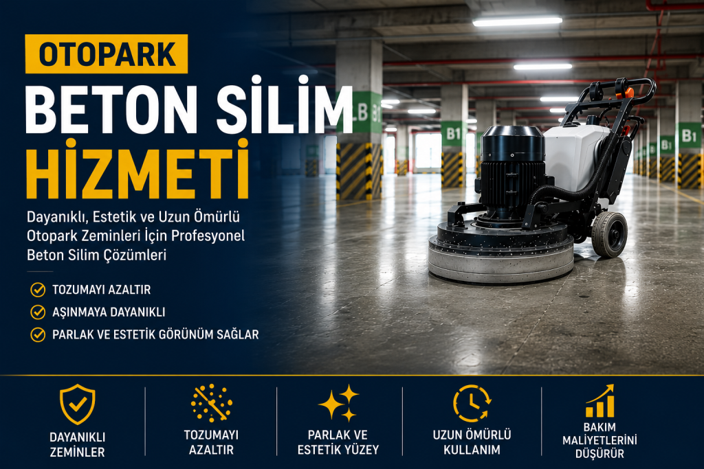 Otopark beton silim hizmeti